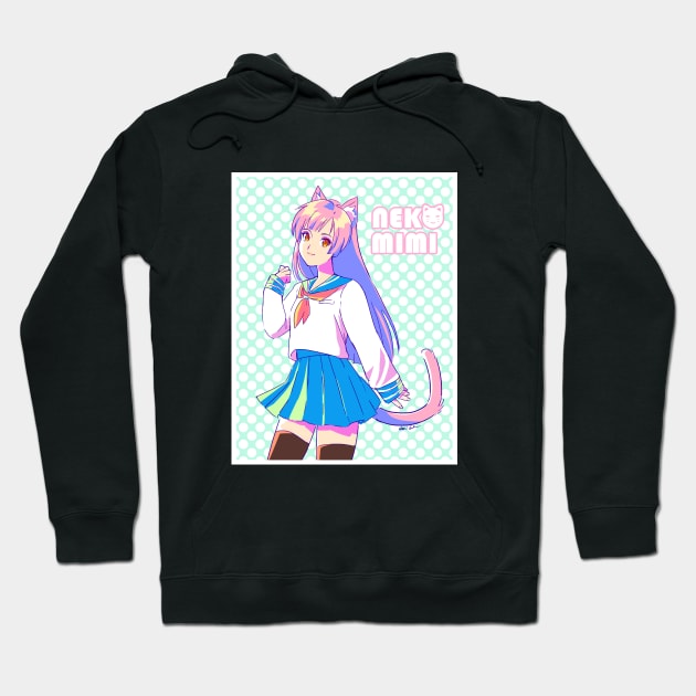 Neko Mimi Hoodie by myougi